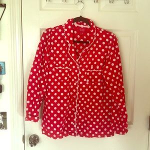 Matching Polka Dot PJ Set